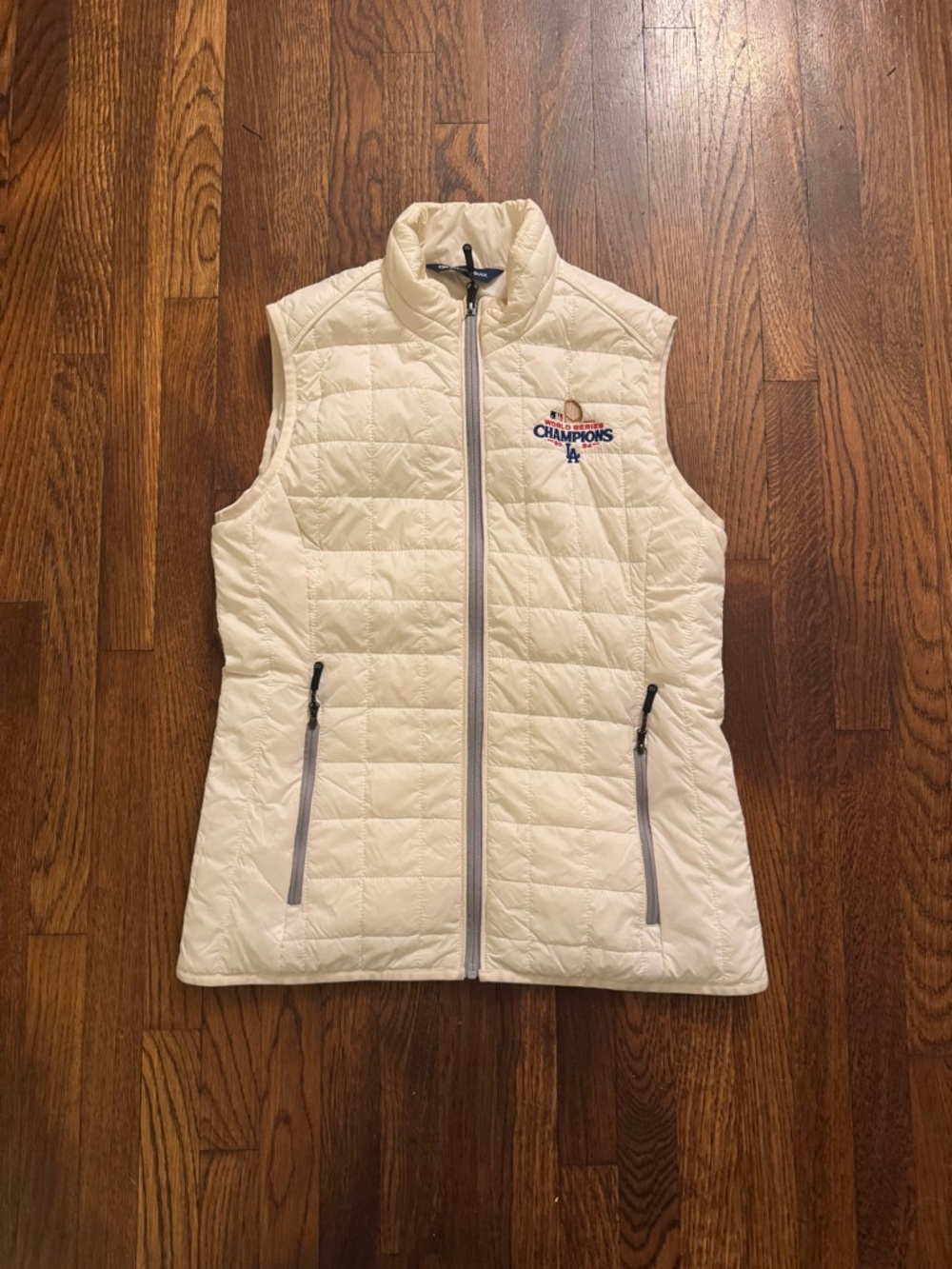 Cutter & buck Los Angeles dodgers 2024 championship vest size small